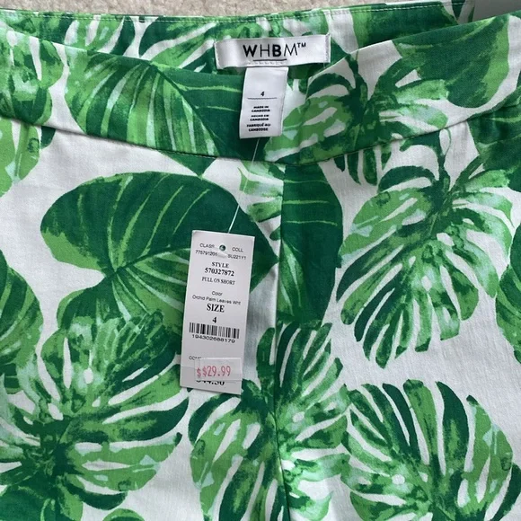 Leaf pull on short - Picture 3 of 4